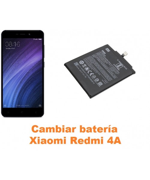 Cambiar batería Xiaomi Redmi 4A
