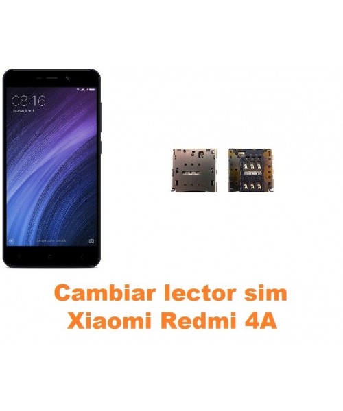 Cambiar lector sim Xiaomi Redmi 4A