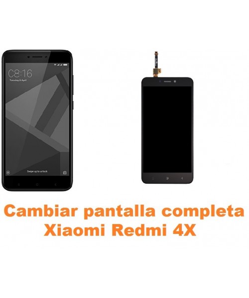 Cambiar pantalla completa Xiaomi Redmi 4X