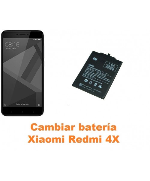 Cambiar batería Xiaomi Redmi 4X