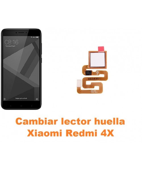 Cambiar lector huella Xiaomi Redmi 4X