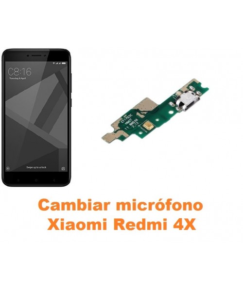 Cambiar micrófono Xiaomi Redmi 4X
