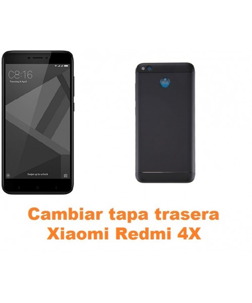 Cambiar tapa trasera Xiaomi Redmi 4X