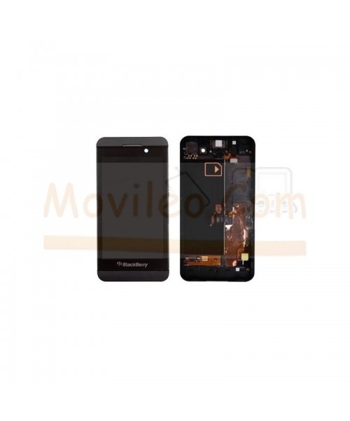 Pantalla Completa con Marco Negro para Blackberry Z10 version 3G - Imagen 1