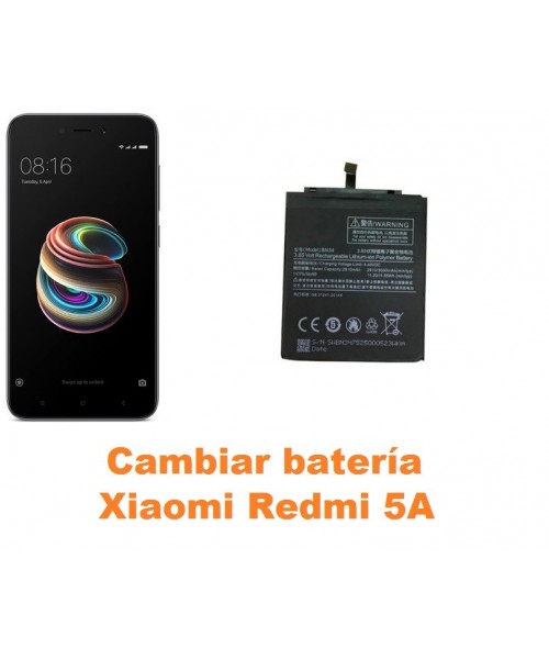 Cambiar batería Xiaomi Redmi 5A