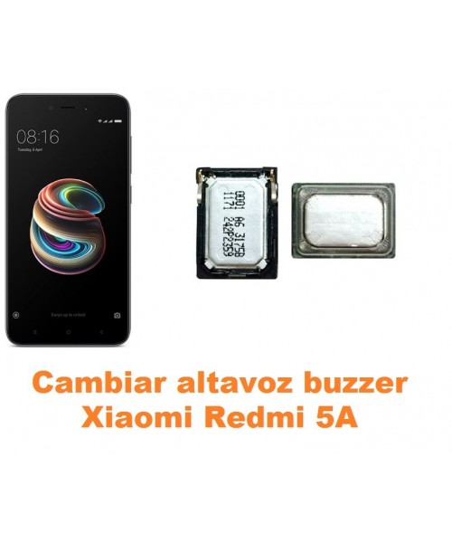 Cambiar altavoz buzzer Xiaomi Redmi 5A