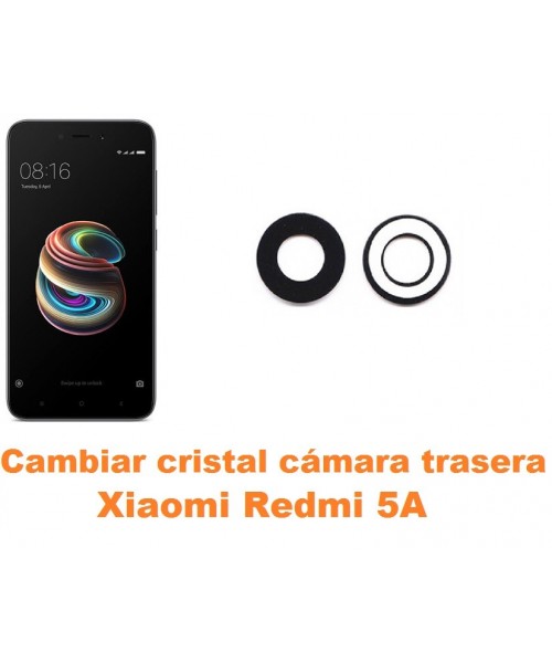 Cambiar cristal cámara trasera Xiaomi Redmi 5A