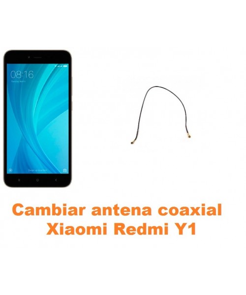 Cambiar antena coaxial Xiaomi Redmi Y1