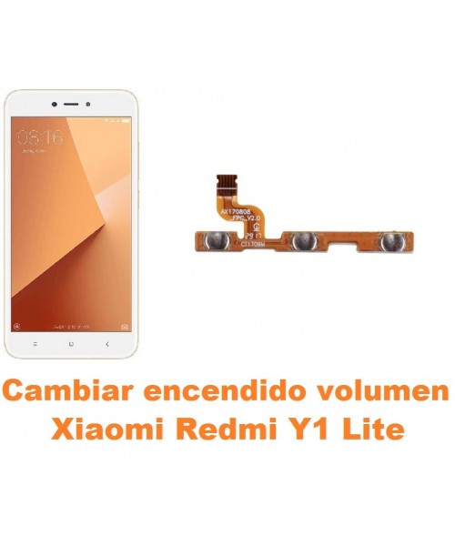 Cambiar encendido y volumen Xiaomi Redmi Y1 Lite