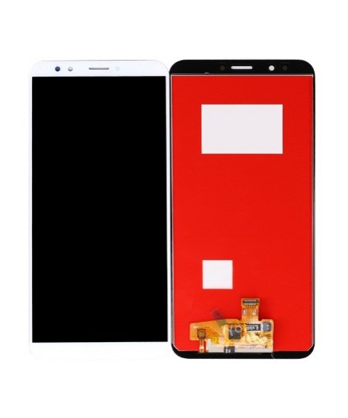 Pantalla completa táctil y lcd para Huawei Y7 2018 blanco