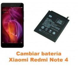 Cambiar batería Xiaomi Redmi Note 4