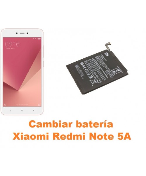 Cambiar batería Xiaomi Redmi Note 5A