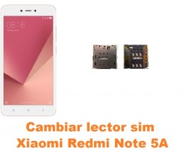 Cambiar lector sim Xiaomi Redmi Note 5A