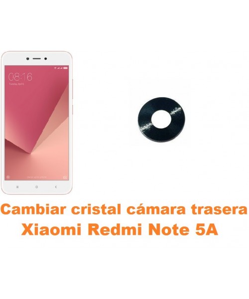 Cambiar cristal cámara trasera Xiaomi Redmi Note 5A