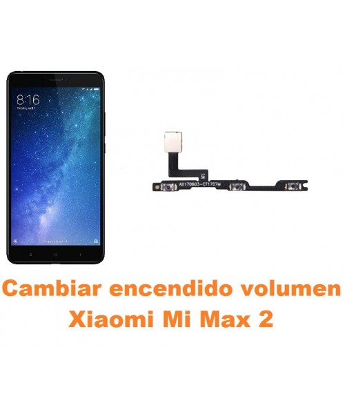 Cambiar encendido y volumen Xiaomi Mi Max 2