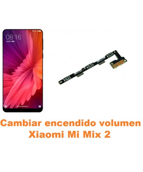 Cambiar encendido y volumen Xiaomi Mi Mix 2