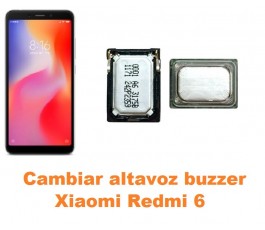 Cambiar altavoz buzzer Xiaomi Redmi 6