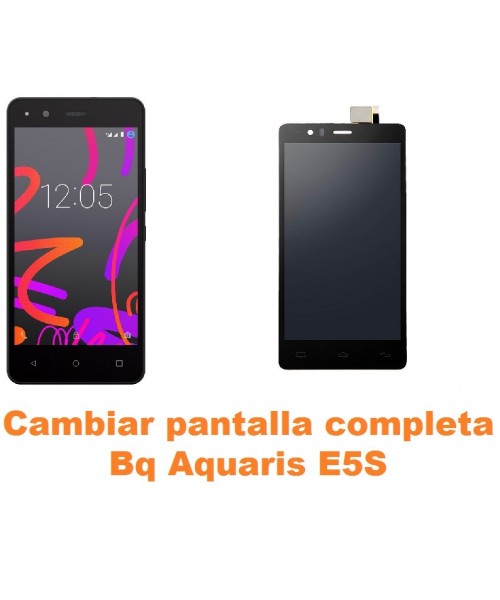 Cambiar pantalla completa Bq Aquaris E5S