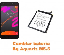 Cambiar batería Bq Aquaris M5.5