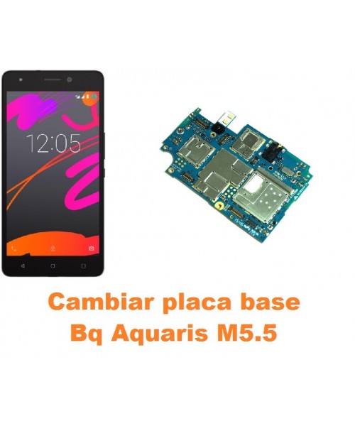 Cambiar placa base Bq Aquaris M5.5