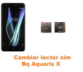 Cambiar lector sim Bq Aquaris X