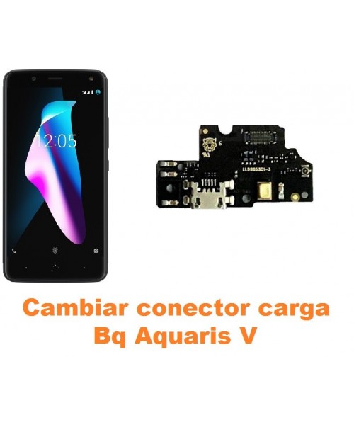 Cambiar conector carga Bq Aquaris V