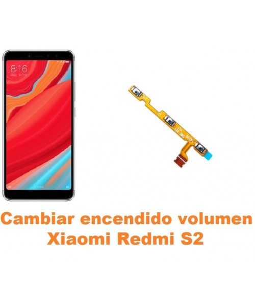 Cambiar encendido y volumen Xiaomi Redmi S2