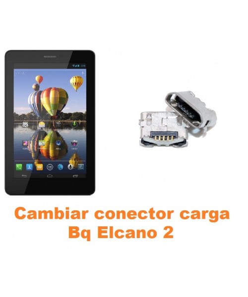 Cambiar conector carga Bq Elcano 2