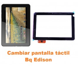 Cambiar pantalla táctil cristal Bq Edison