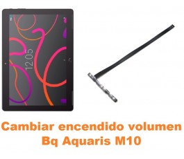 Cambiar encendido y volumen Bq Aquaris M10