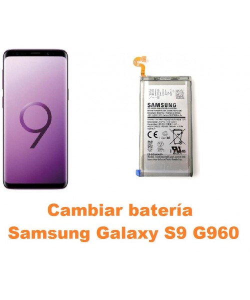Cambiar batería Samsung Galaxy S9 G960