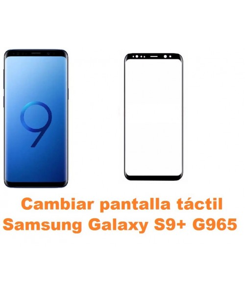 Cambiar pantalla táctil cristal Samsung Galaxy S9 Plus G965