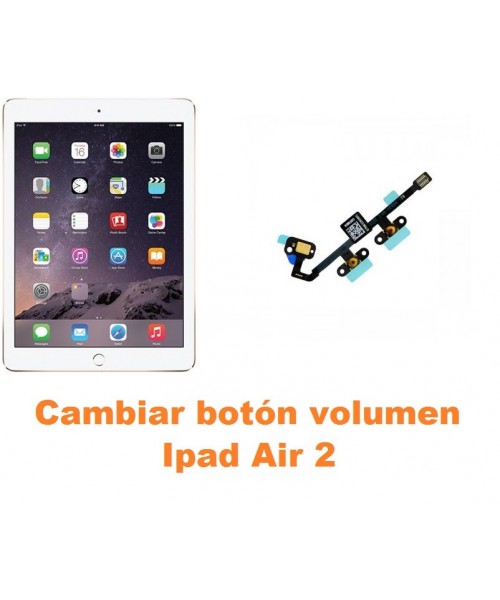 Cambiar botón volumen Ipad Air 2