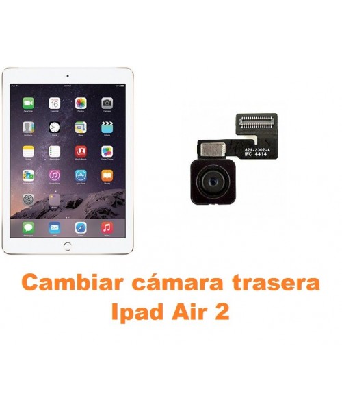 Cambiar cámara trasera Ipad Air 2