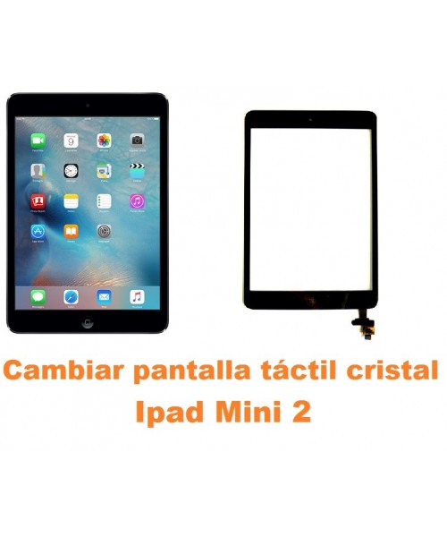 Cambiar pantalla táctil cristal Ipad Mini 2