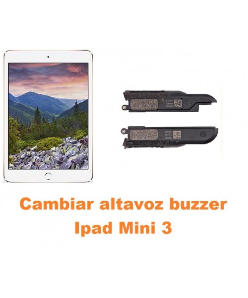 Cambiar altavoz buzzer Ipad Mini 3