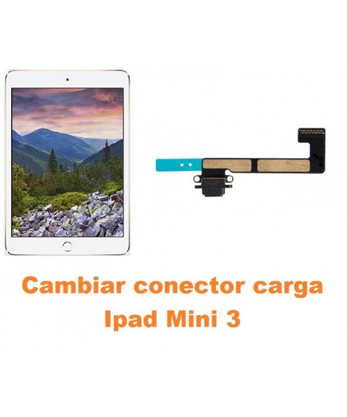 Cambiar conector carga Ipad Mini 3