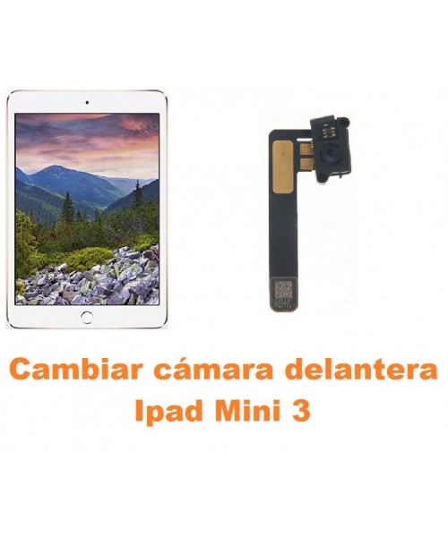 Cambiar cámara delantera Ipad Mini 3