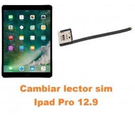 Cambiar lector sim Ipad Pro 12.9