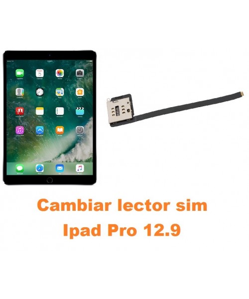 Cambiar lector sim Ipad Pro 12.9