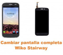 Cambiar pantalla completa Wiko Stairway