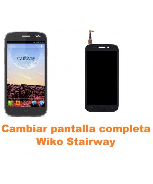 Cambiar pantalla completa Wiko Stairway