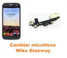 Cambiar micrófono Wiko Stairway