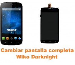 Cambiar pantalla completa Wiko Darknight