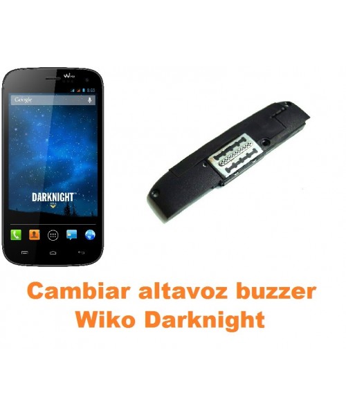 Cambiar altavoz buzzer Wiko Darknight