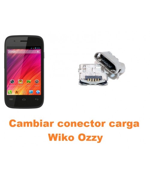 Cambiar conector carga Wiko Ozzy