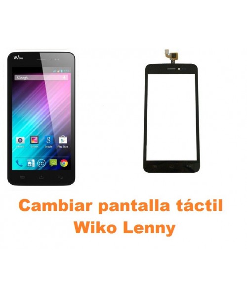 Cambiar pantalla táctil cristal Wiko Lenny