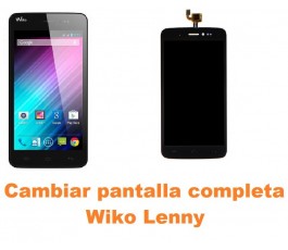 Cambiar pantalla completa Wiko Lenny