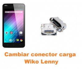 Cambiar conector carga Wiko Lenny