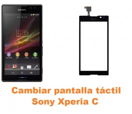 Cambiar pantalla táctil cristal Sony Xperia C